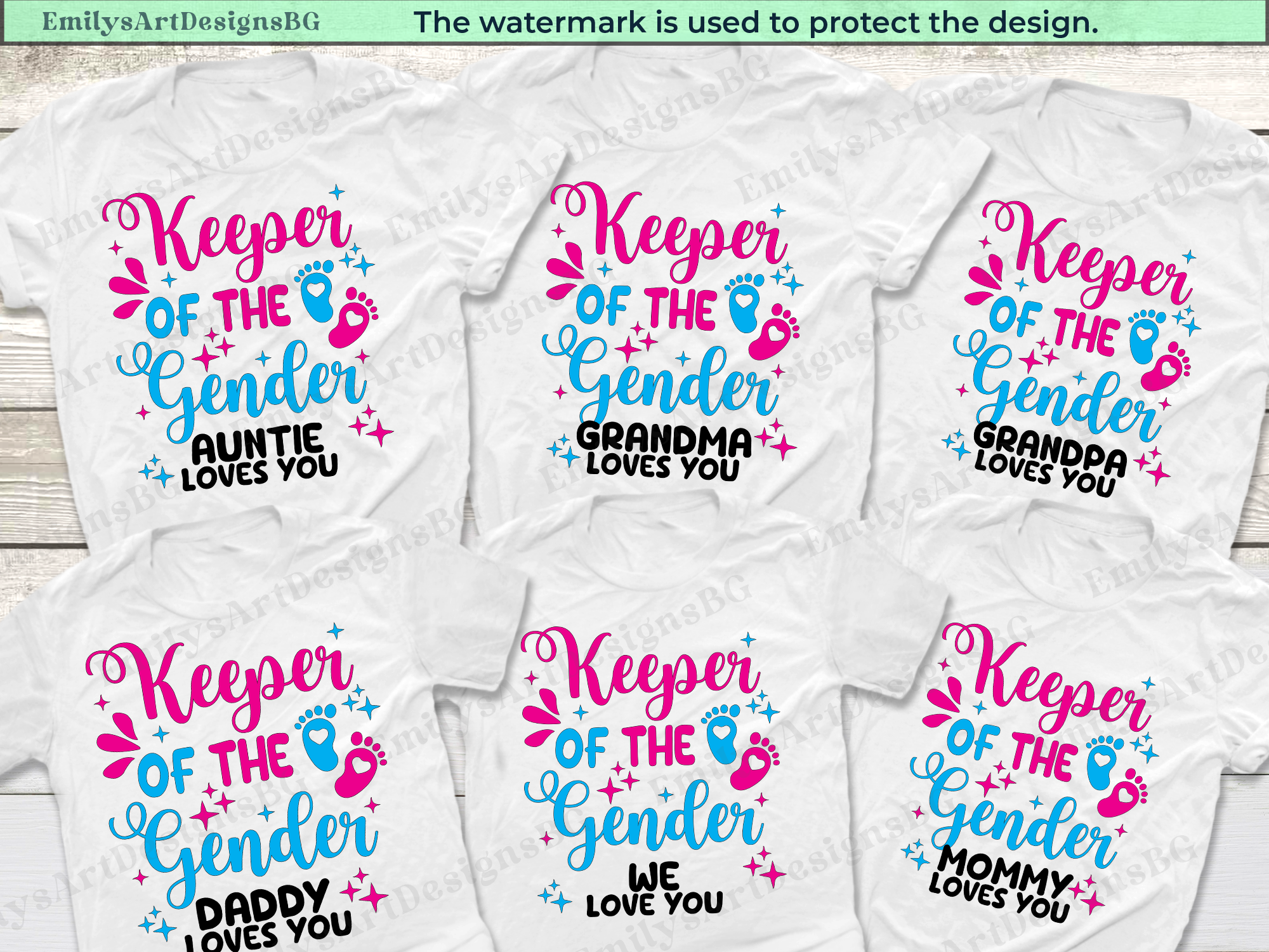 Custom Keeper Of The Gender Shirts