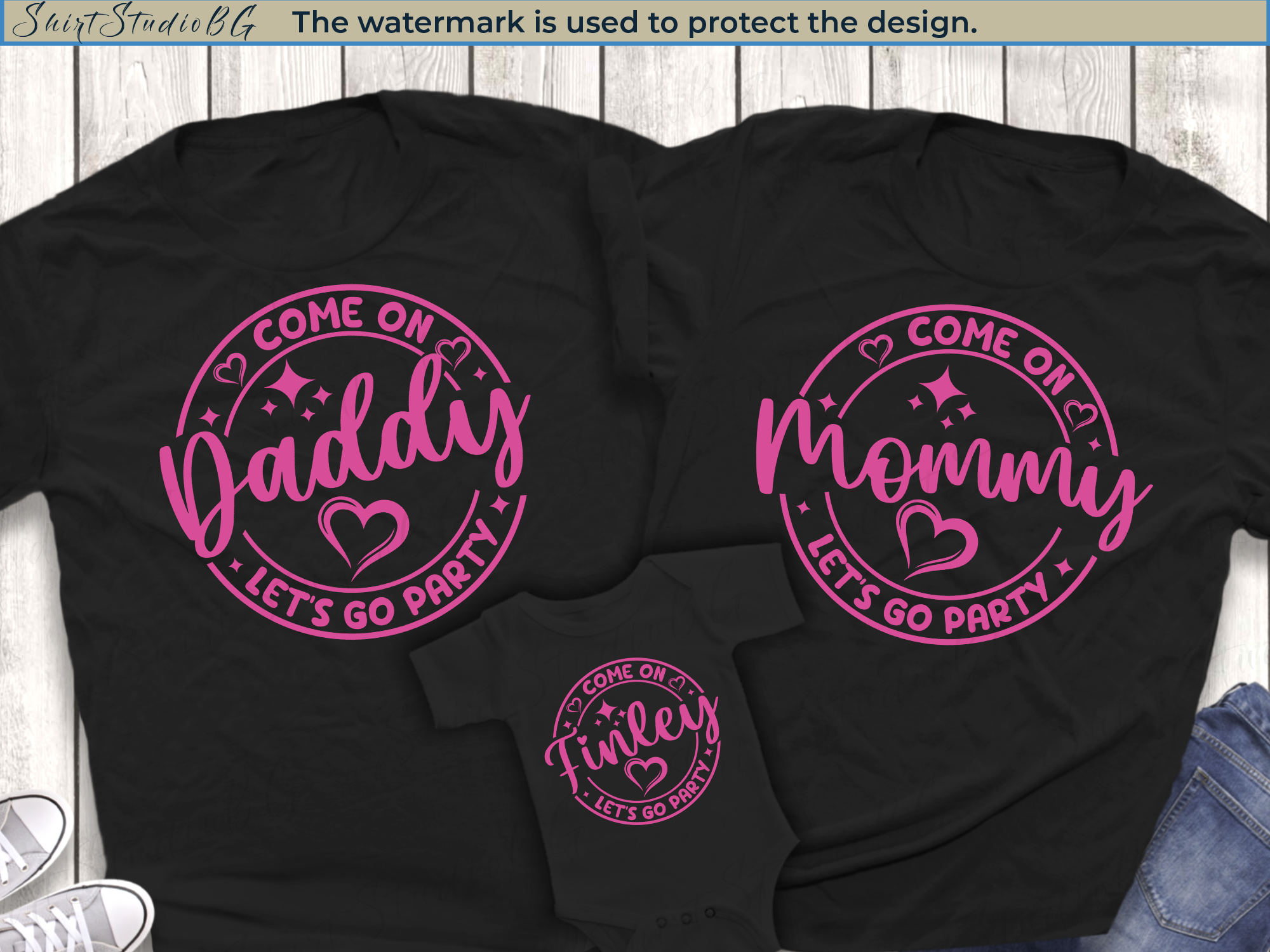 Come on let's go Party Birthday Family Shirts
