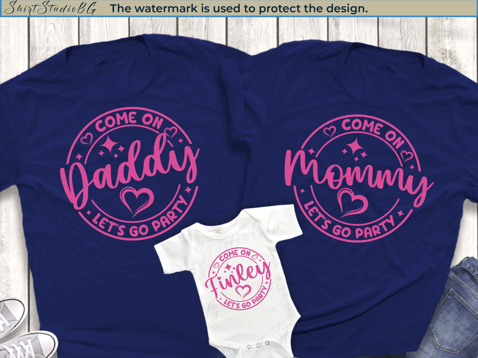 Come on let's go Party Birthday Family Shirts