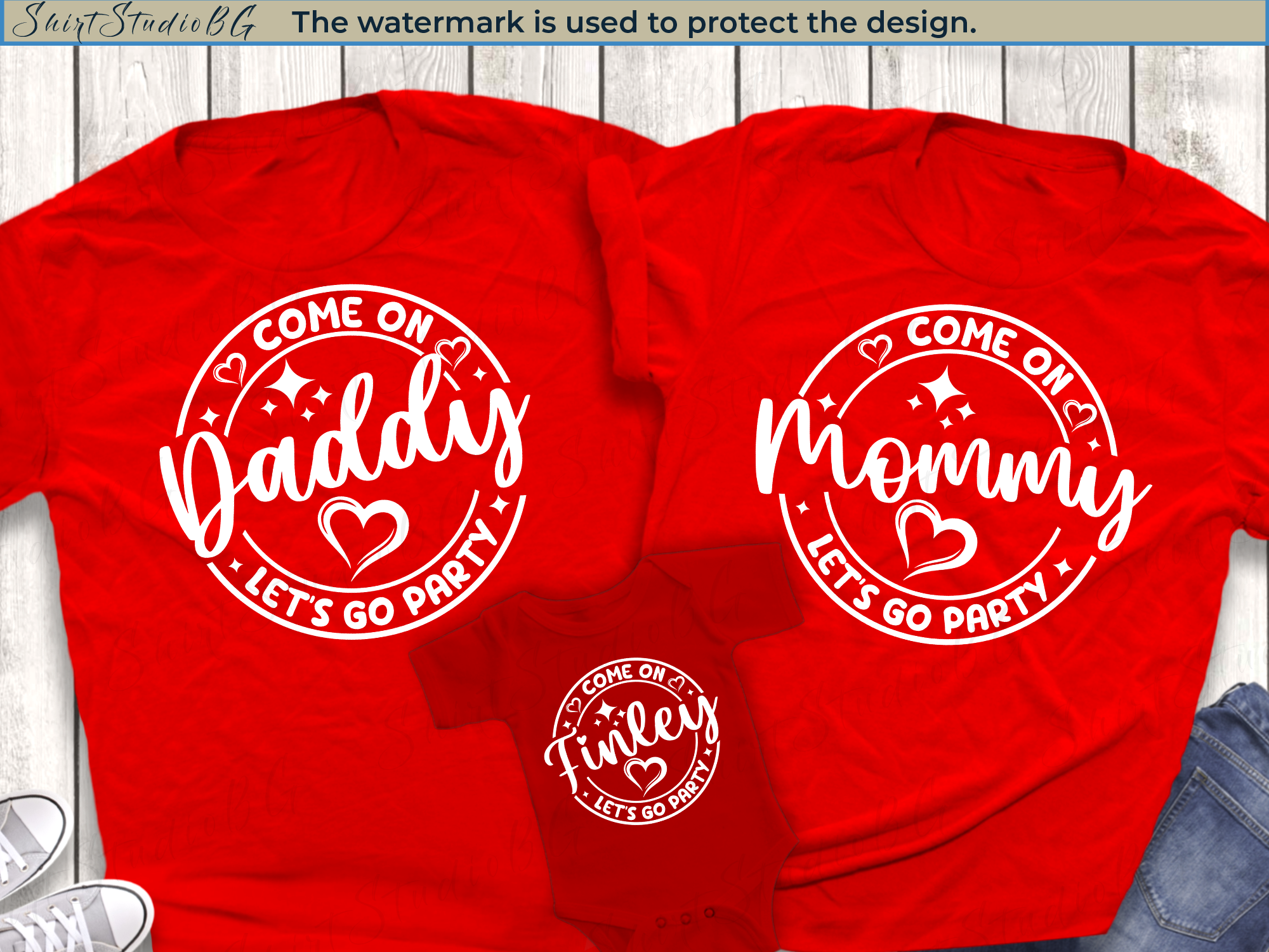 Come on let's go Party Birthday Family Shirts