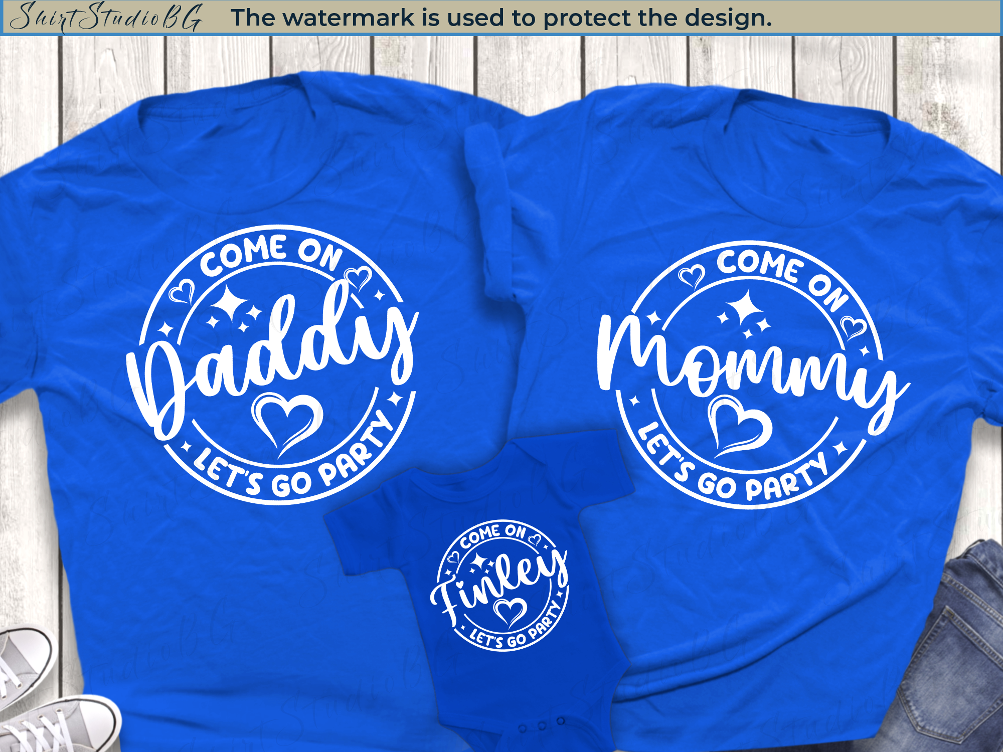 Come on let's go Party Birthday Family Shirts