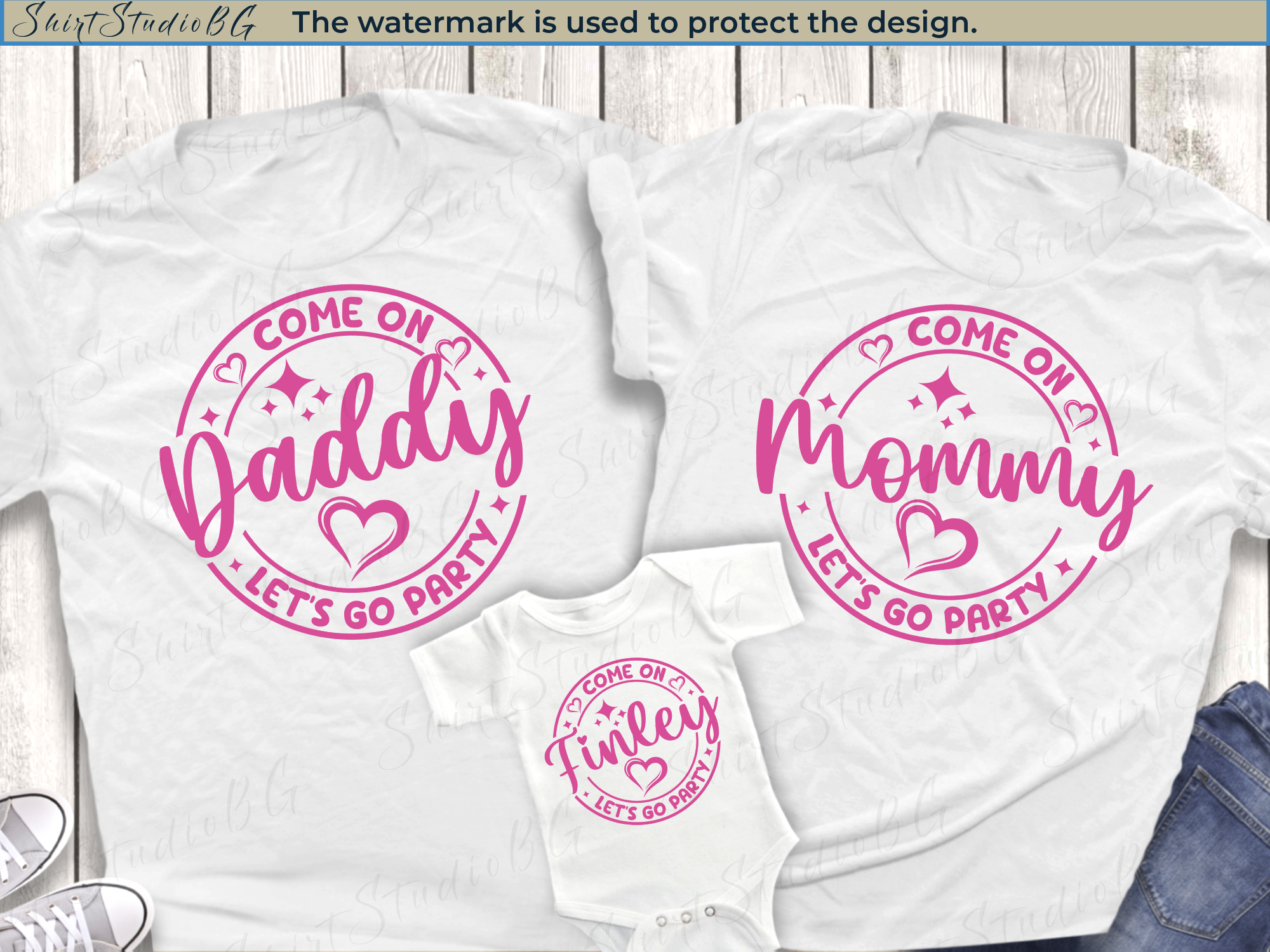 Come on let's go Party Birthday Family Shirts