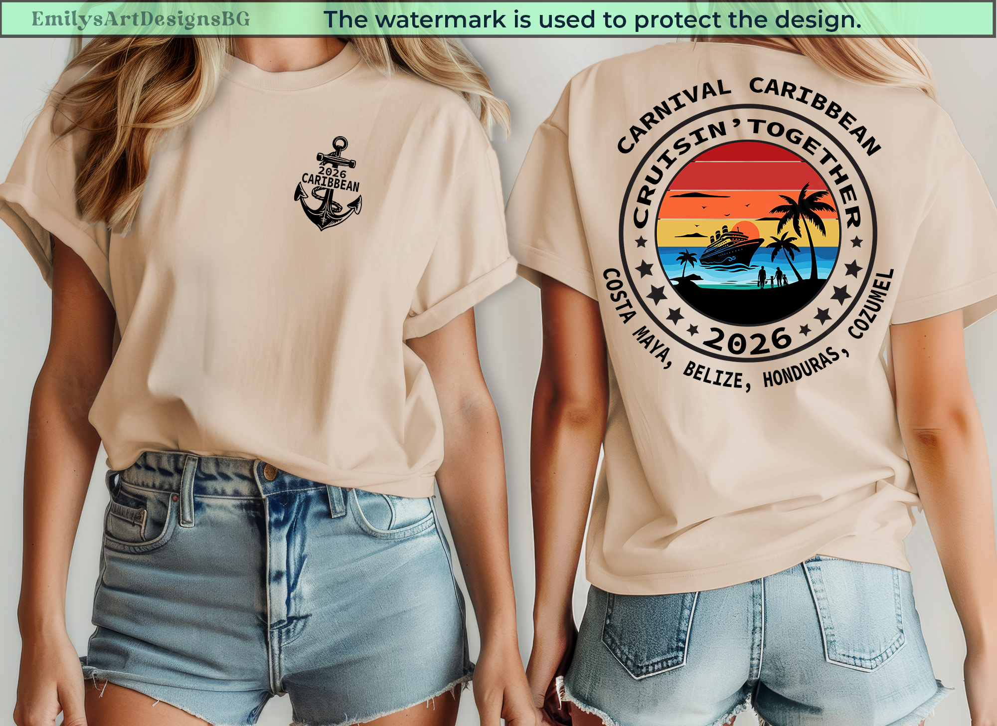 Personalized Caribean Cruise 2026 Shirts