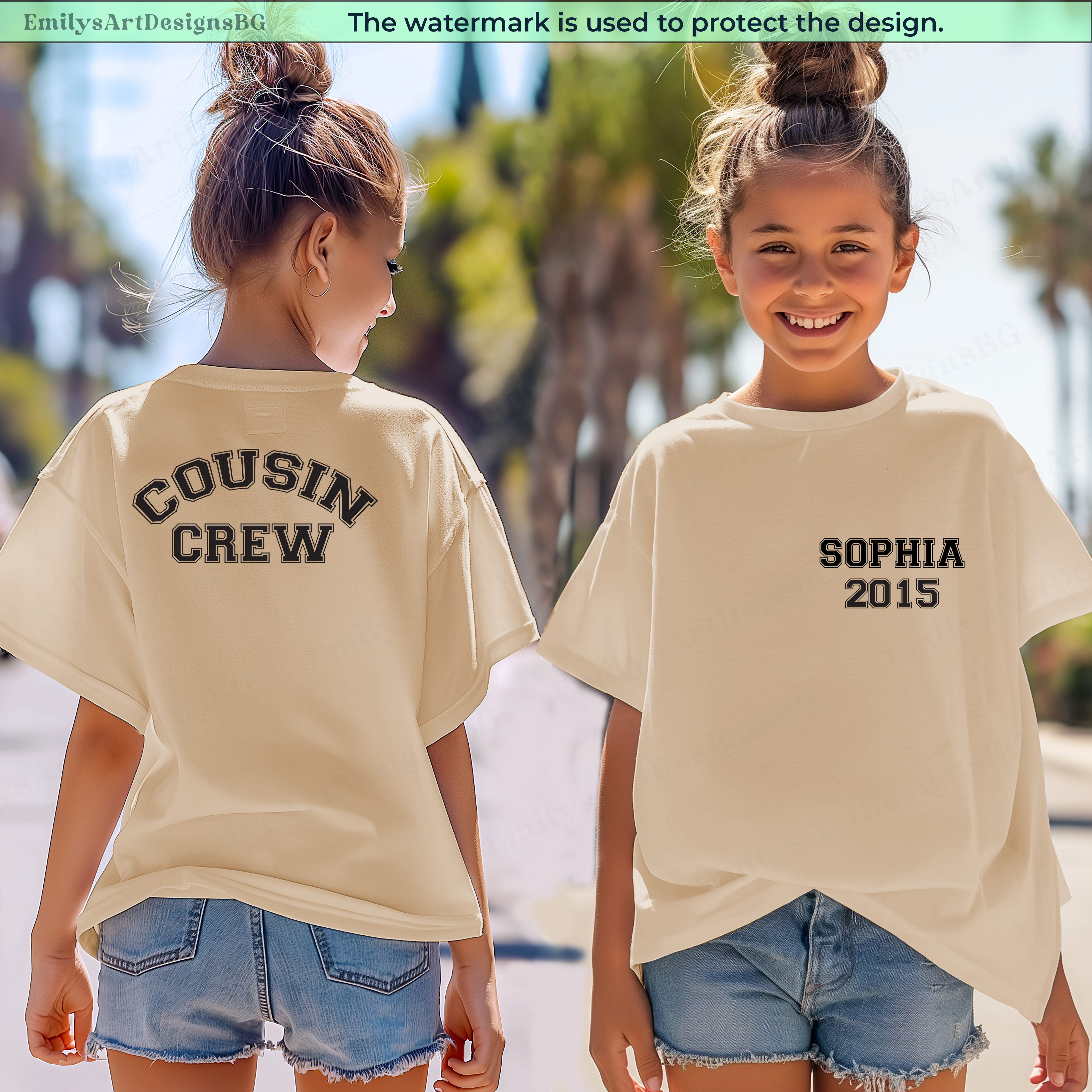 Personalized Cousin Crew Shirts