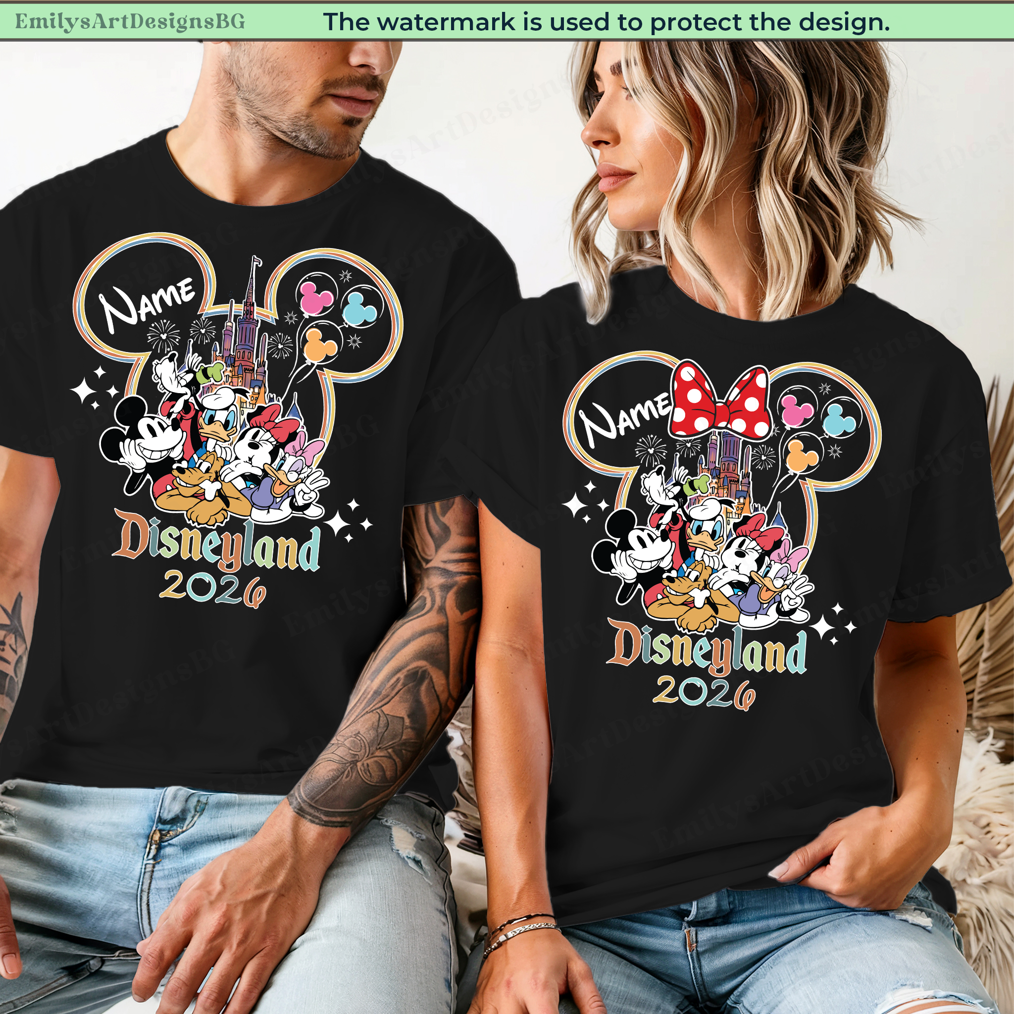 Personalized Disneyland Shirts 2026