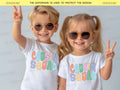 Cousin Squad Wave Text - Family Matching Shirts