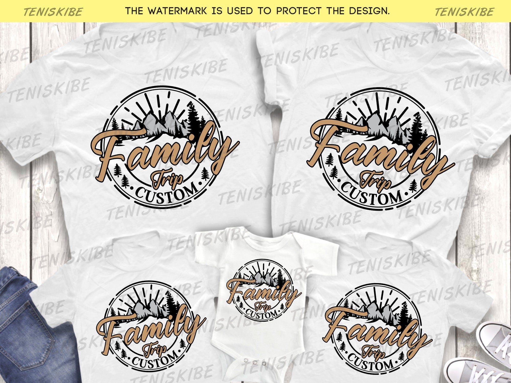 Custom Family Vacation Shirts