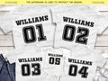 Custom Sport Sihrt, Name and Number T-shirts