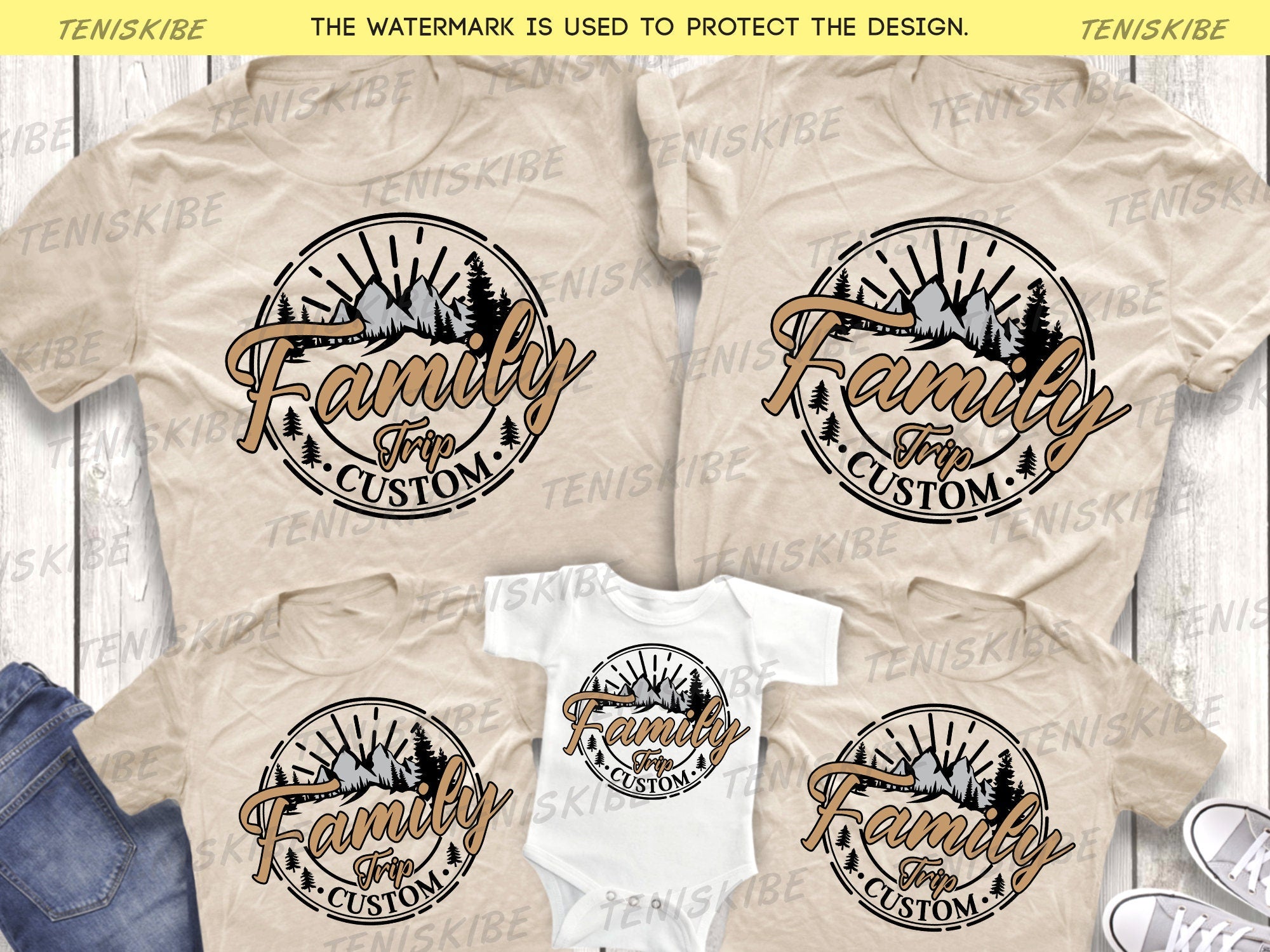 Custom Family Vacation Shirts