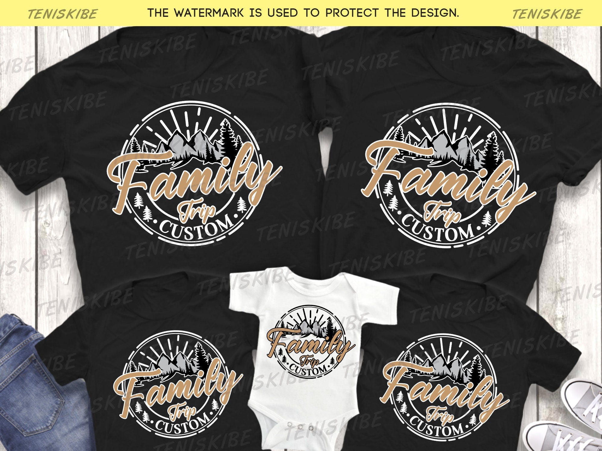 Custom Family Vacation Shirts