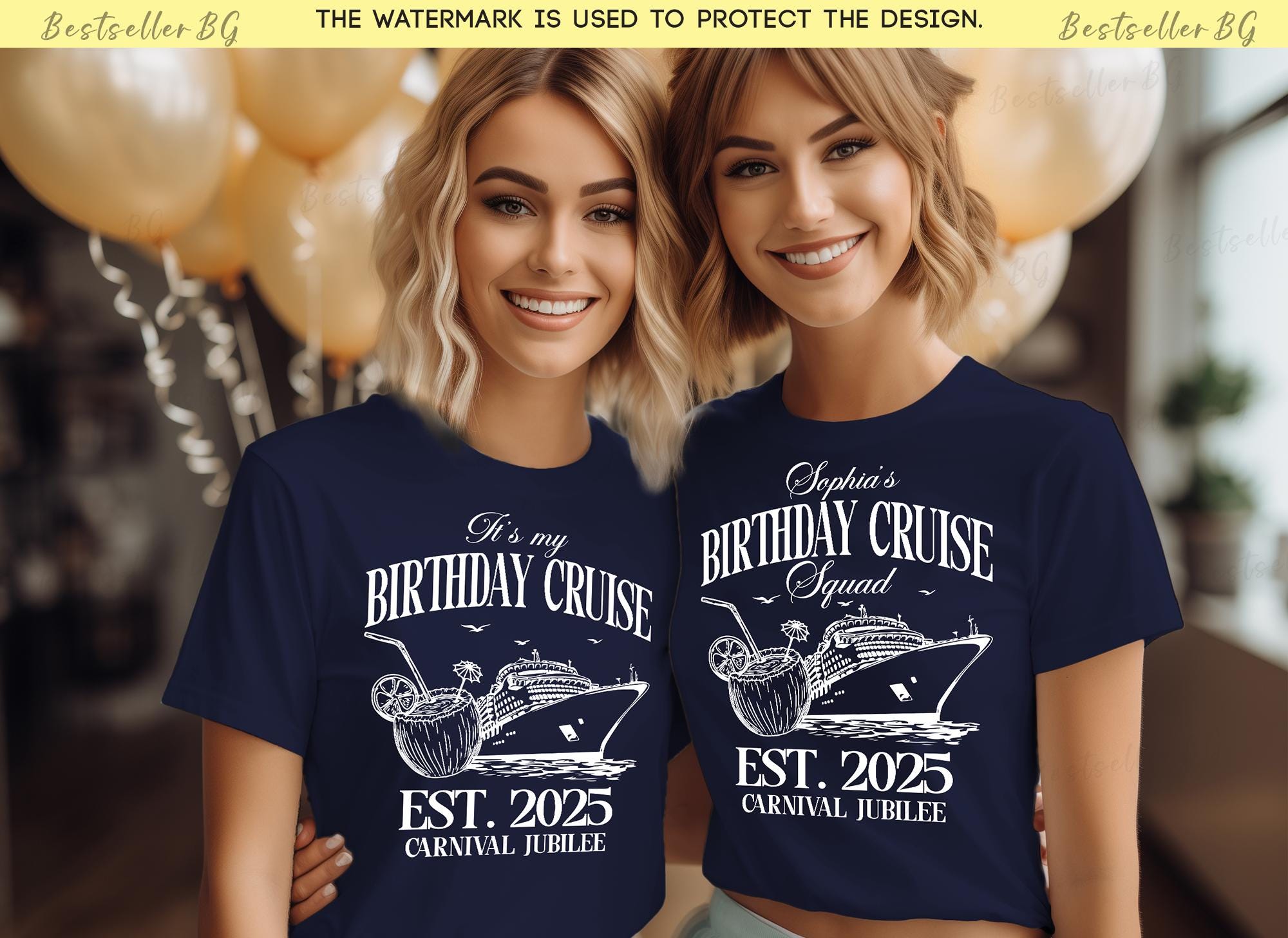 Cutom Birthday Cruise Shirts