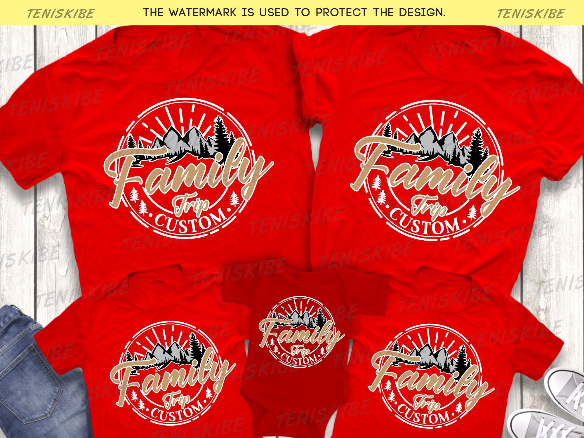 Custom Family Vacation Shirts