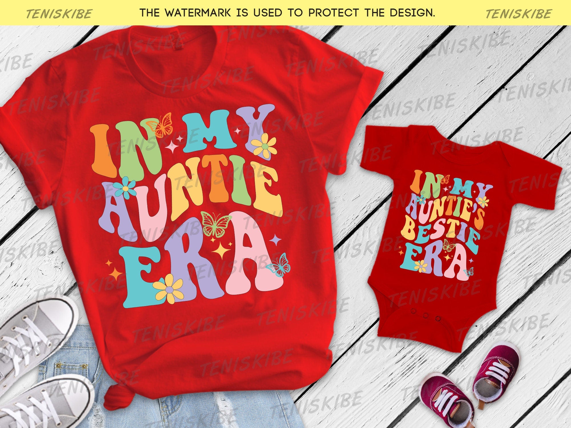 Auntie And Nephew Matching Shirts