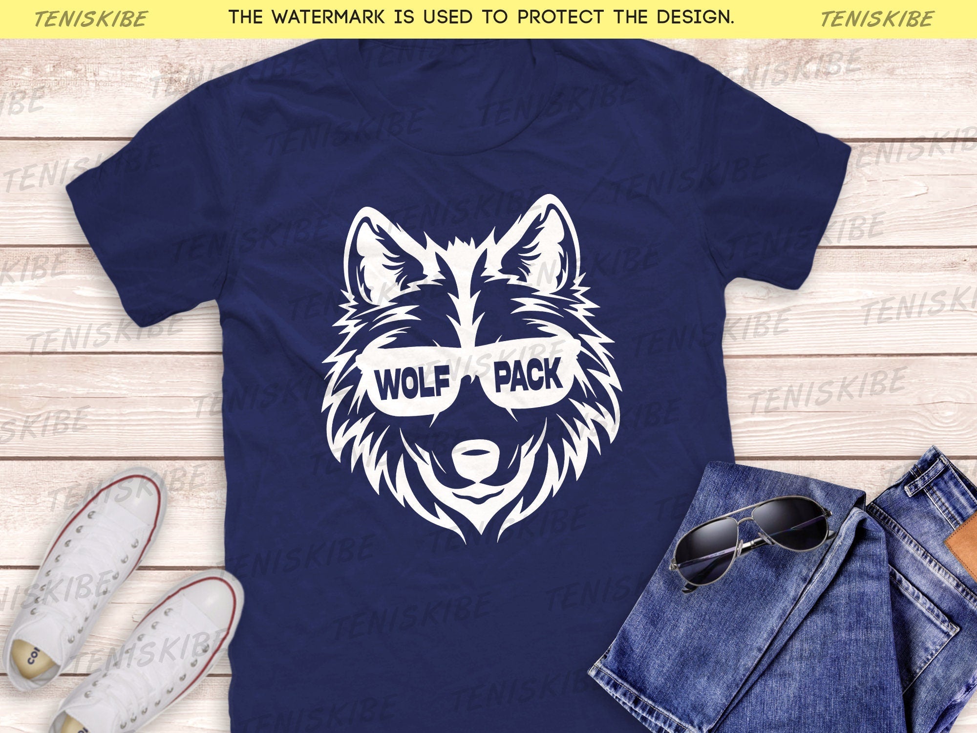 Wolf Pack Family Matching Shirts