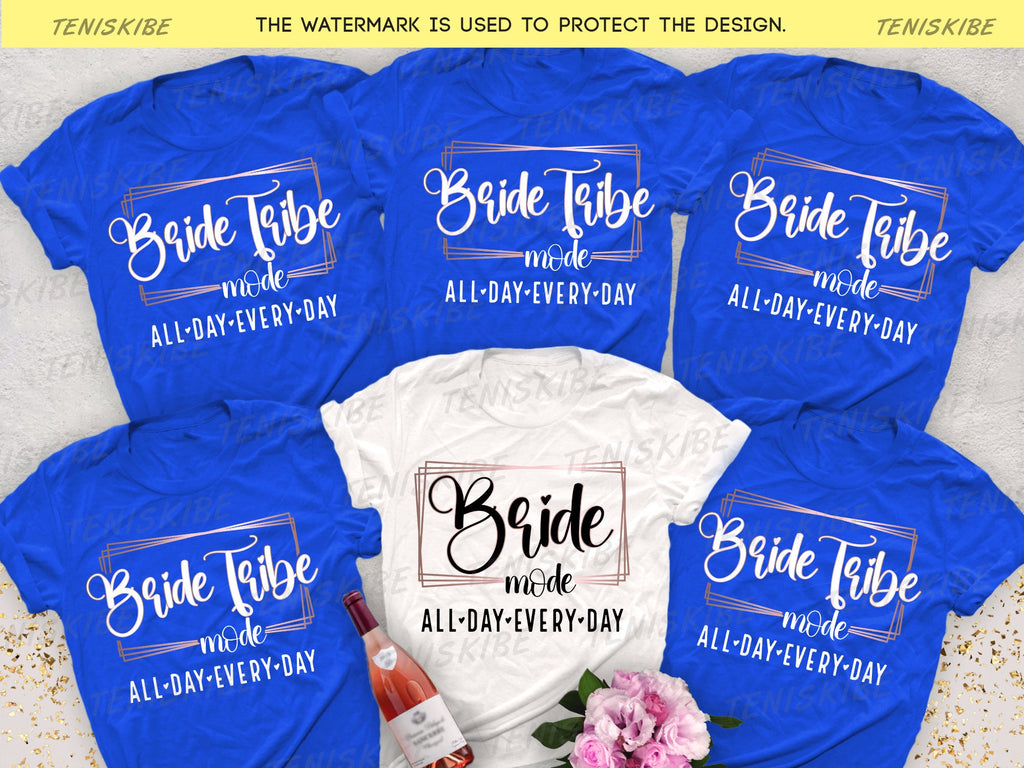 The Bride and Bridesmaid Bachelorette T-shirts