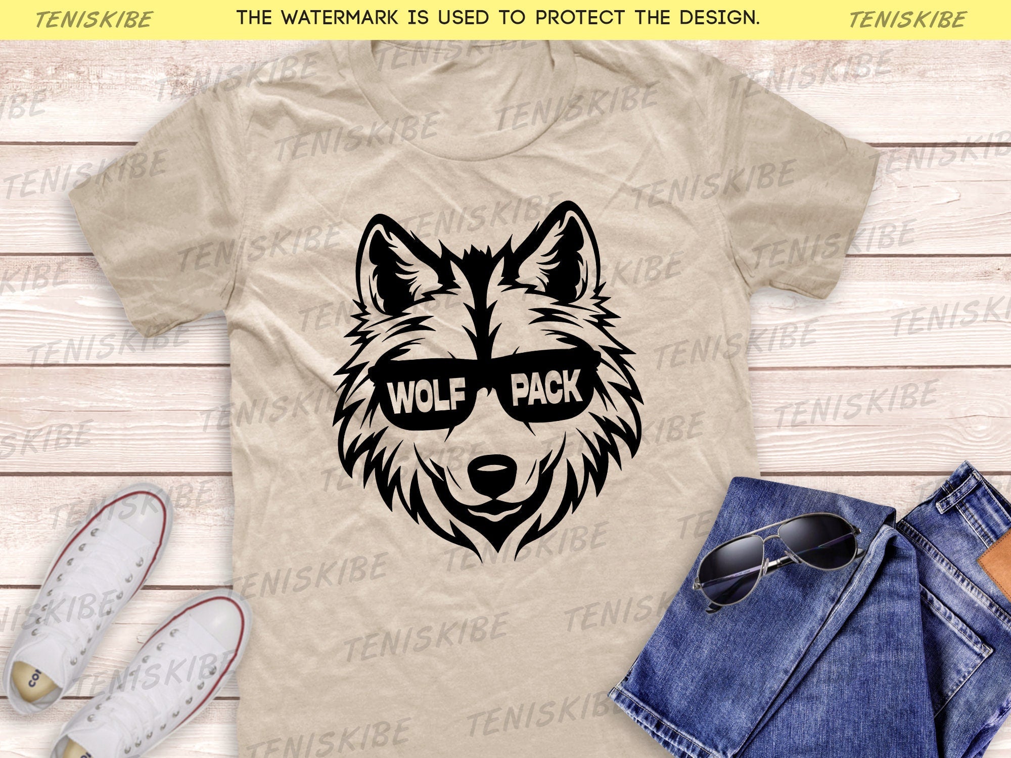 Wolf Pack Family Matching Shirts