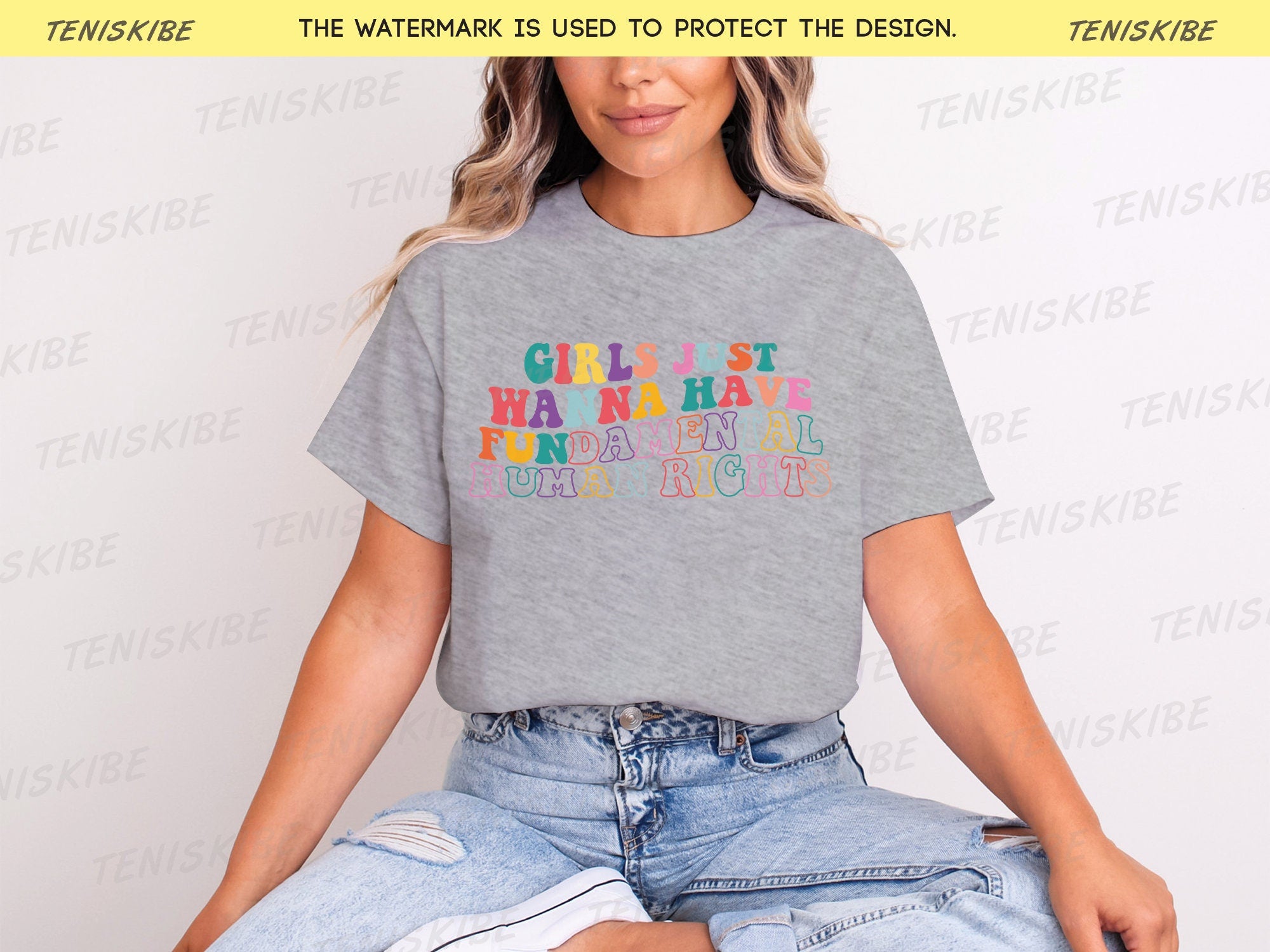 Girls Just Wanna Have Fundamental Human Rights Shirt
