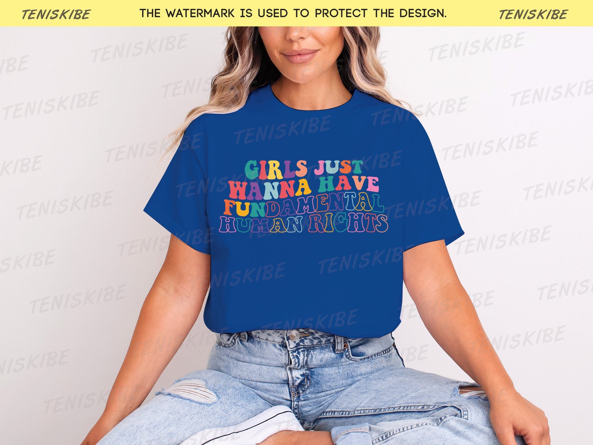 Girls Just Wanna Have Fundamental Human Rights Shirt