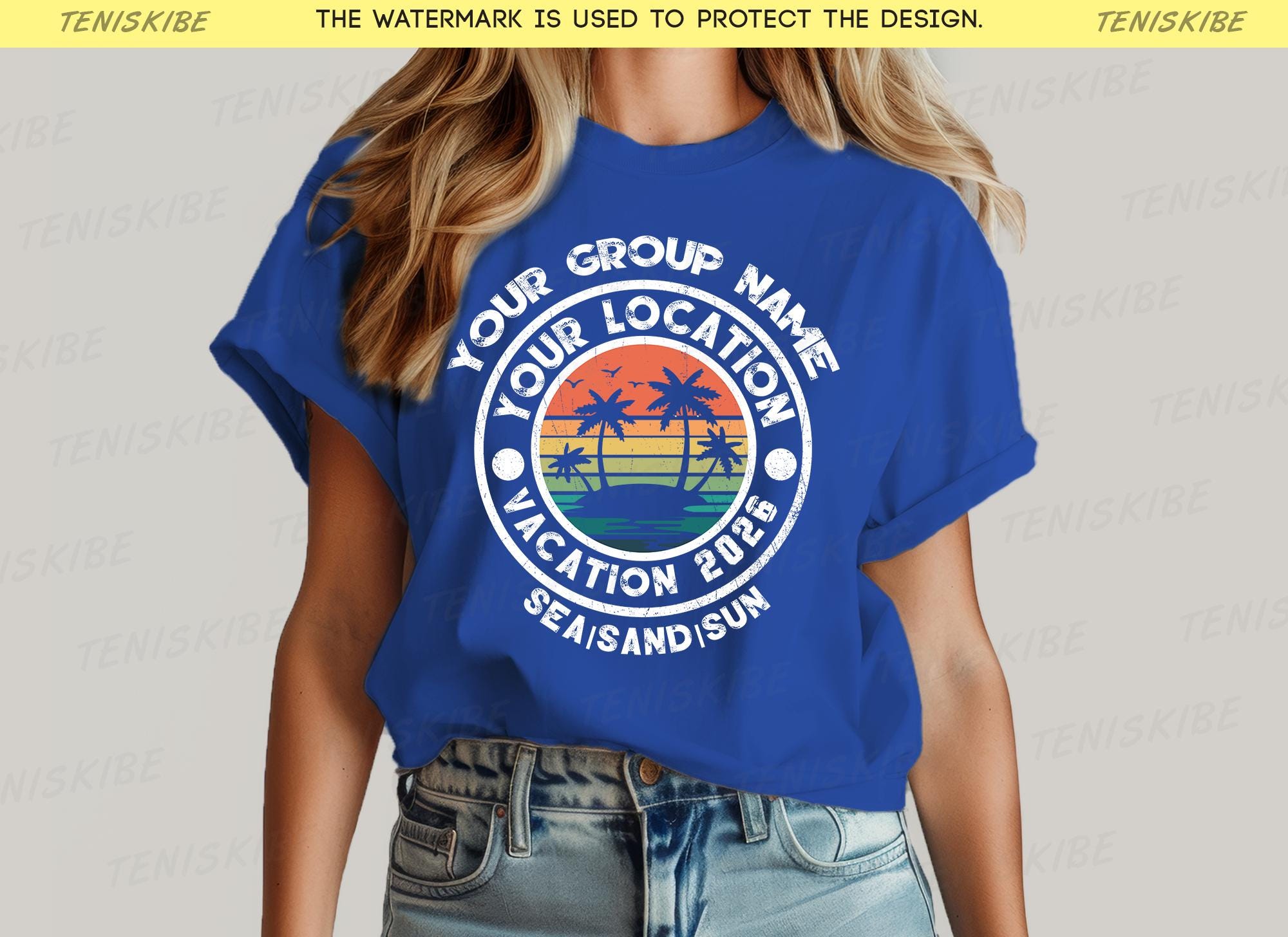 Custom Family Vacation 2026 T-shirts