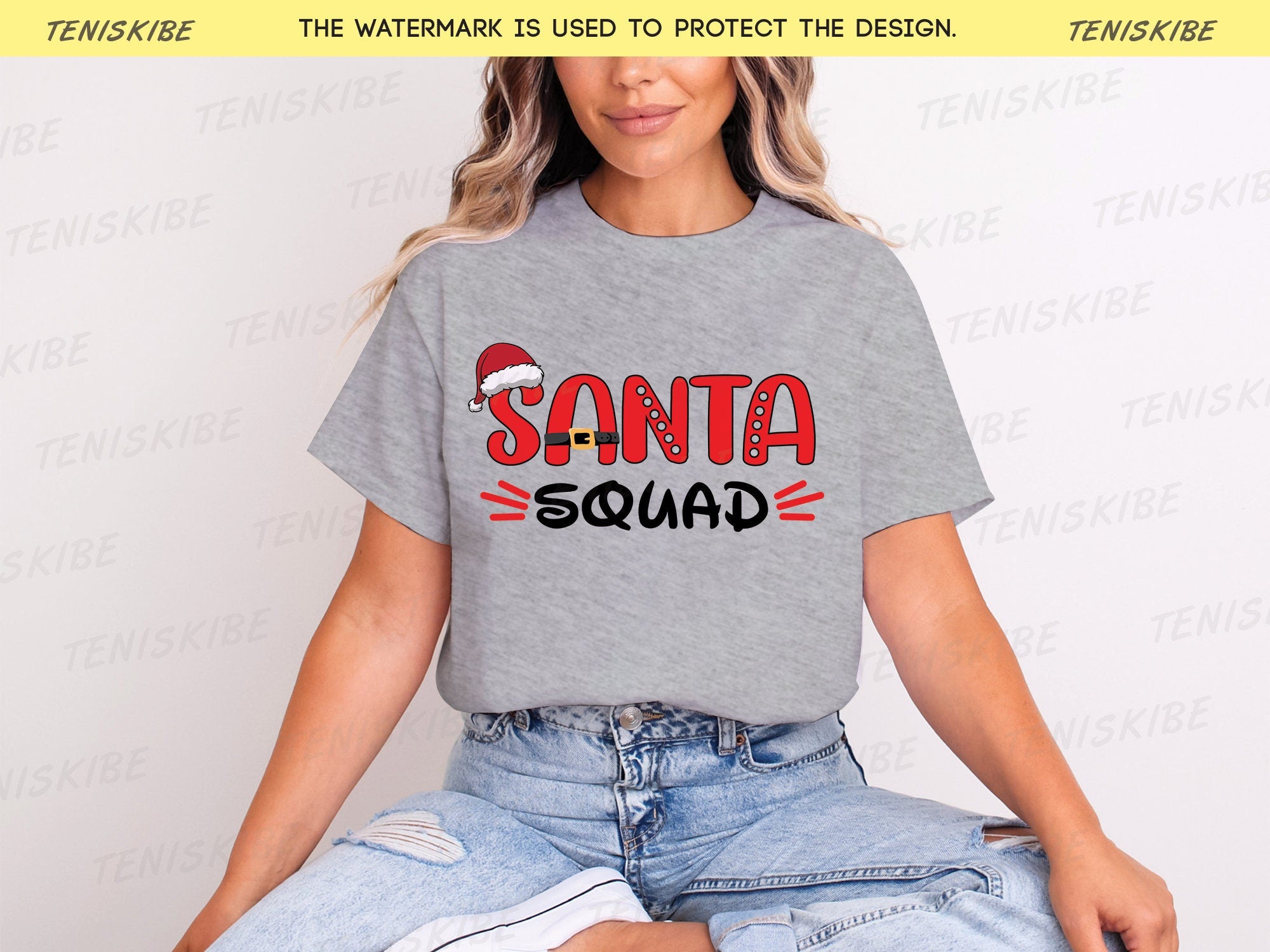 Santa Squad Family Christmas T-shirts