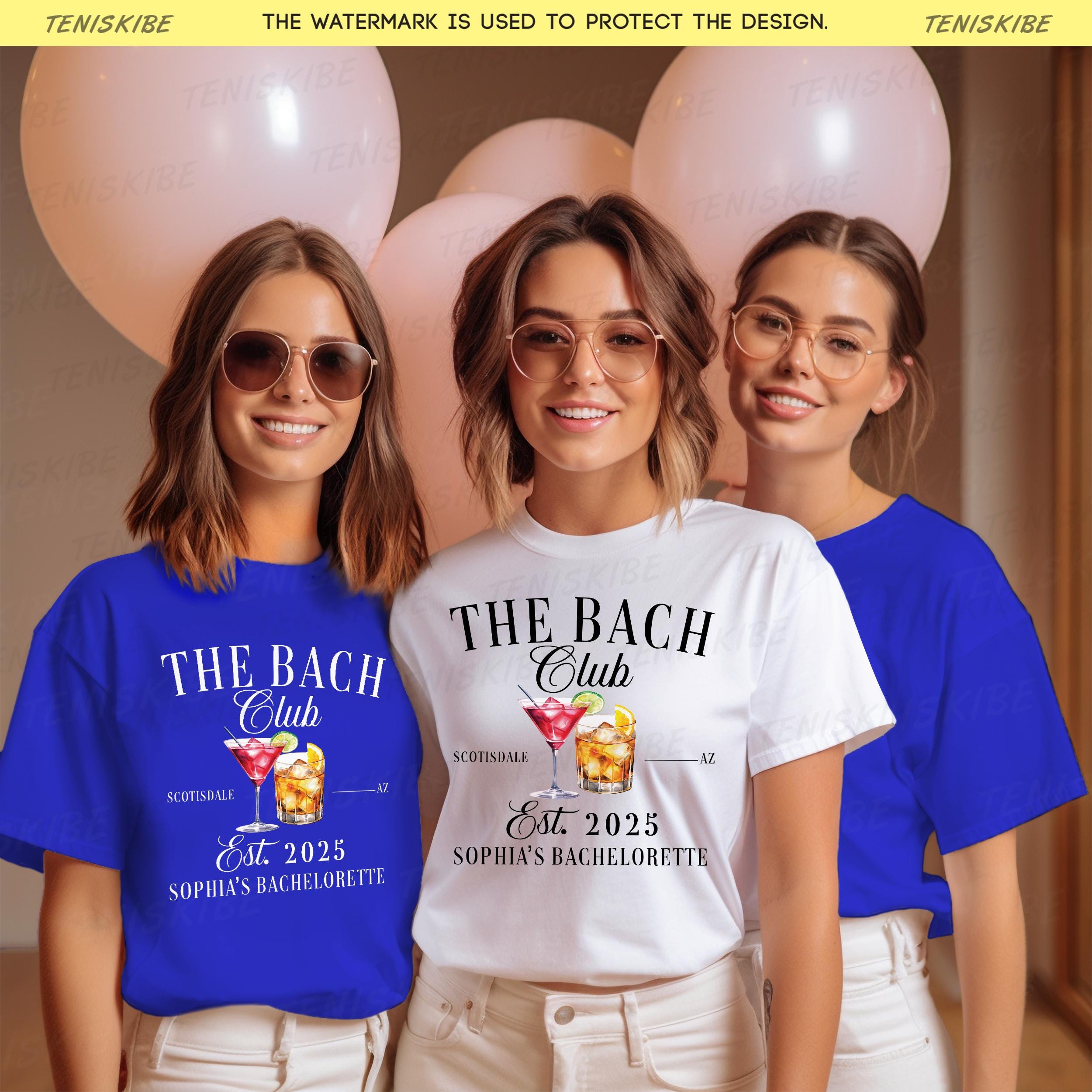 The Bach Club Bachelorette Shirts